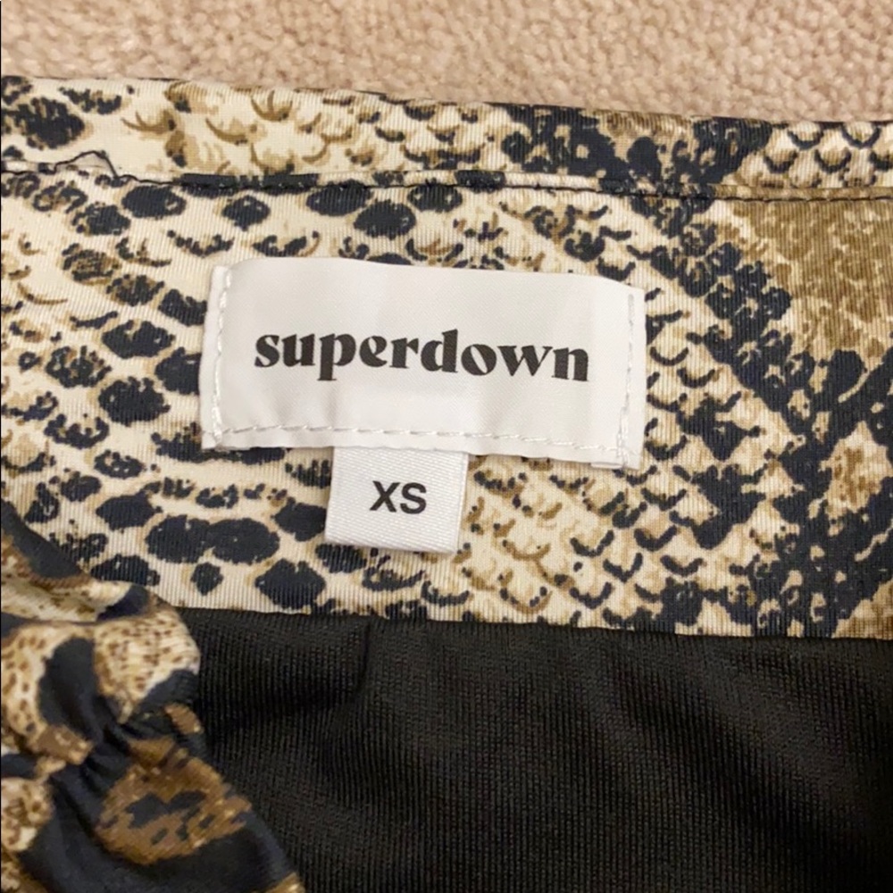 CHEETAH/SNAKE SKIN SKIRT - Picture 6 of 6